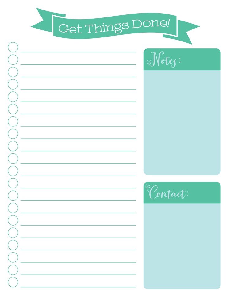filofax-inserts-A5-print-to-do-list-green-notes