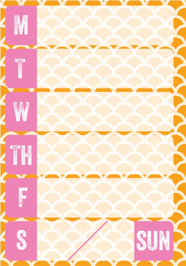 filofax-inserts-staff-print-days-of-the-week-orange-pink