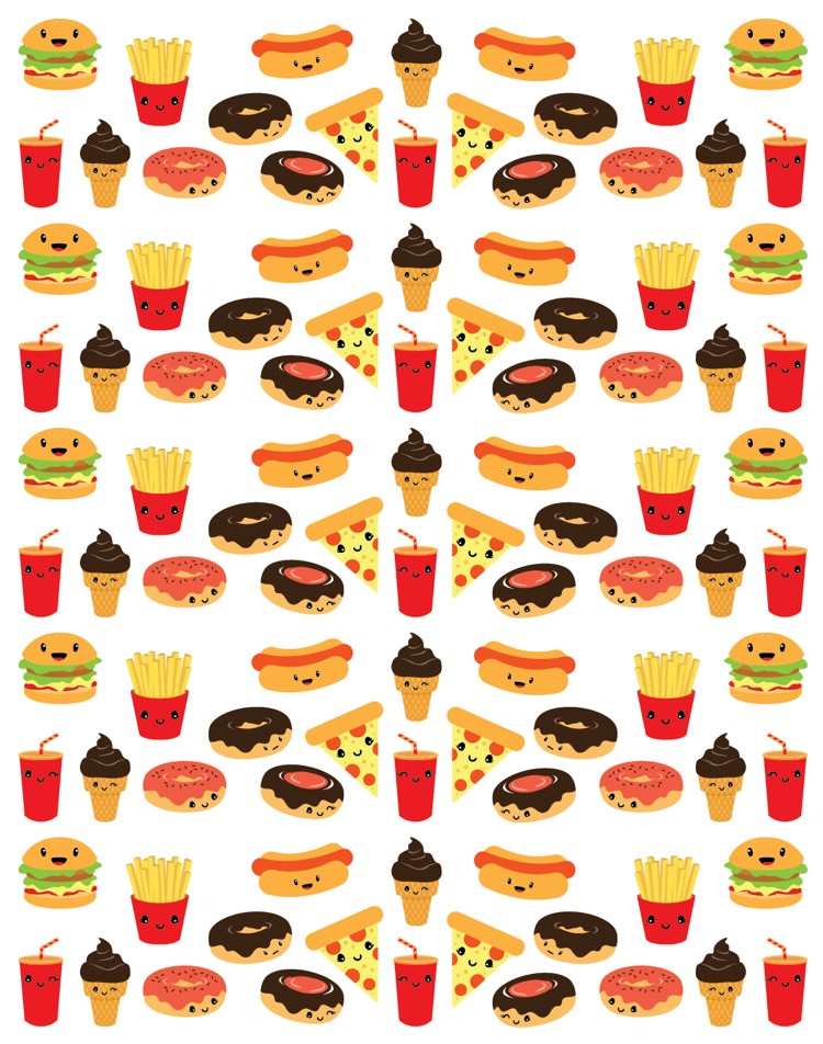 filofax-decorate-eat-fast-food-print-out