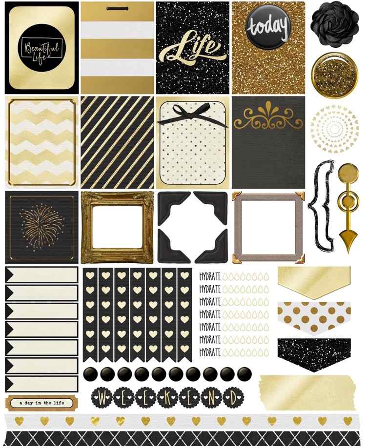 filofax-decorate-notes-stickers-black-gold
