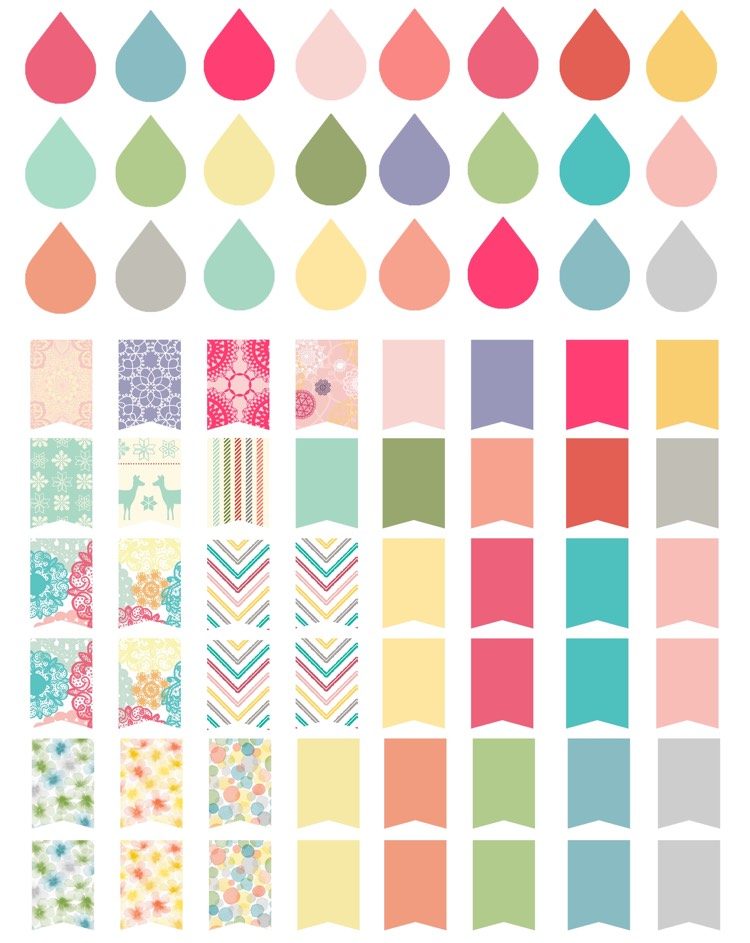 filofax-decorate-washi-tape-bookmark-drop-shapes-colorful