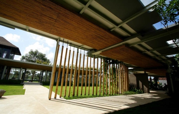 arquitetura verde - bambu na casa