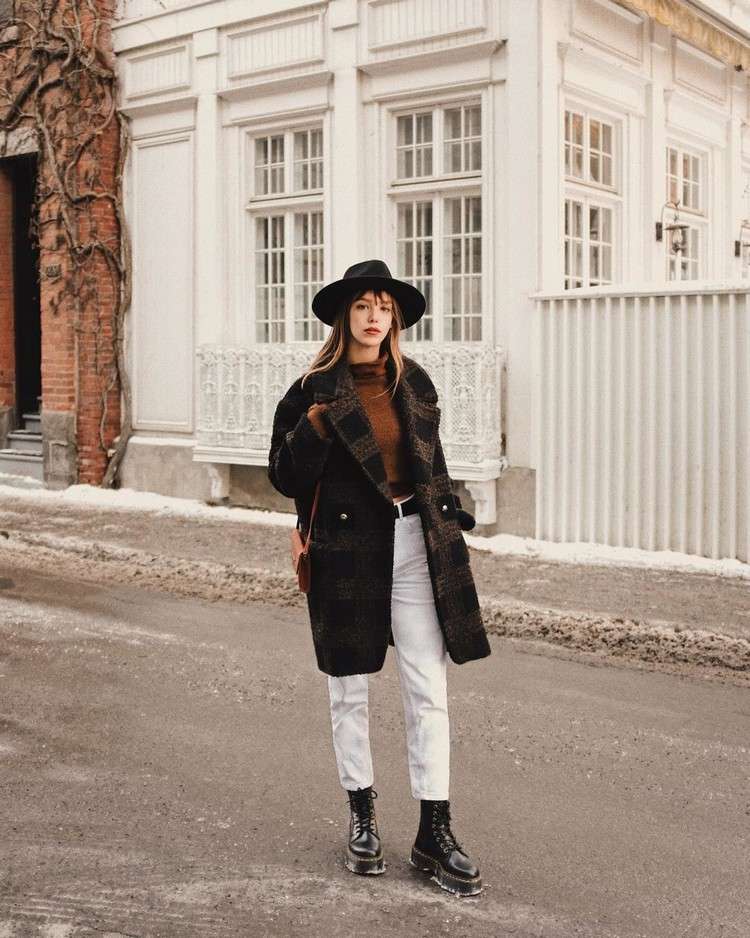 Tendências de jeans em roupas estilo grunge de 2021