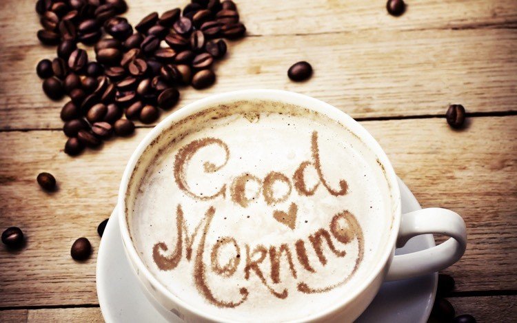 Bom dia imagens free-cup-coffee-coffee beans