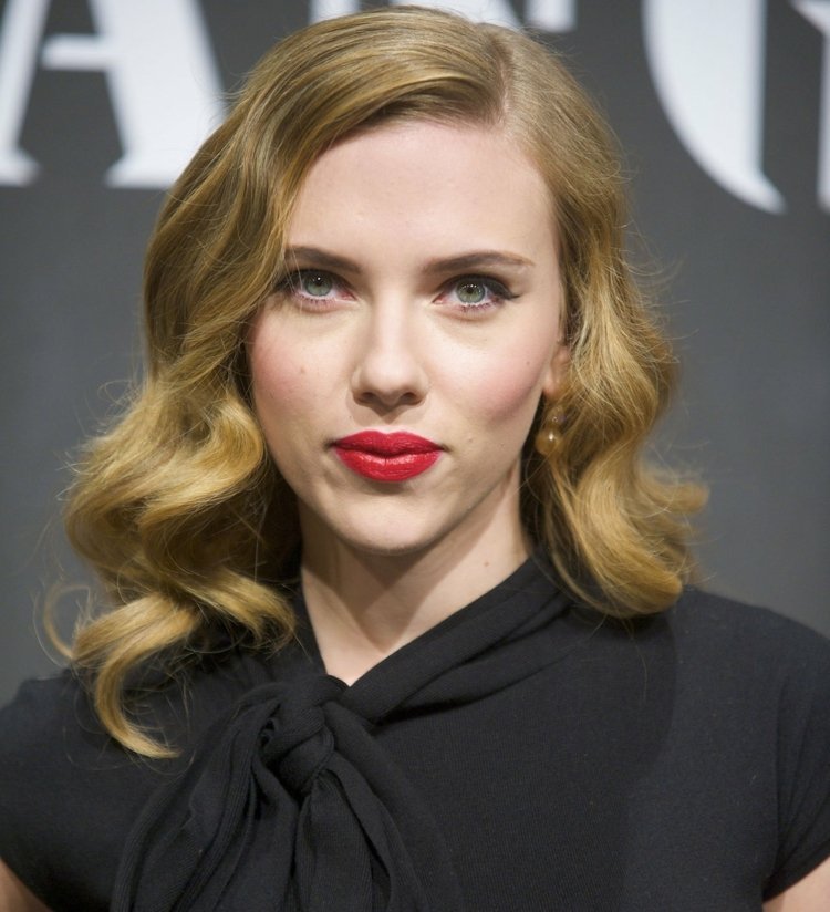 Penteado Scarlett Johannson dicas de penteado