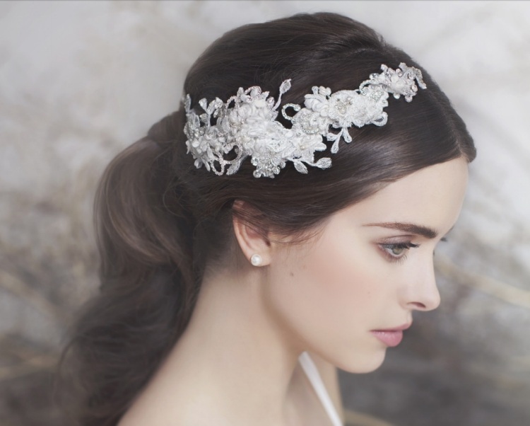 joias de cabelo-casamento-acessórios de cabelo-lado-cabelo pente-prata-branco-pérolas-strass