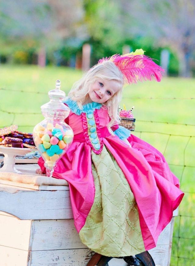 vestidos-fantasias-para-crianças-de-conto de fadas-princesa-cintilante