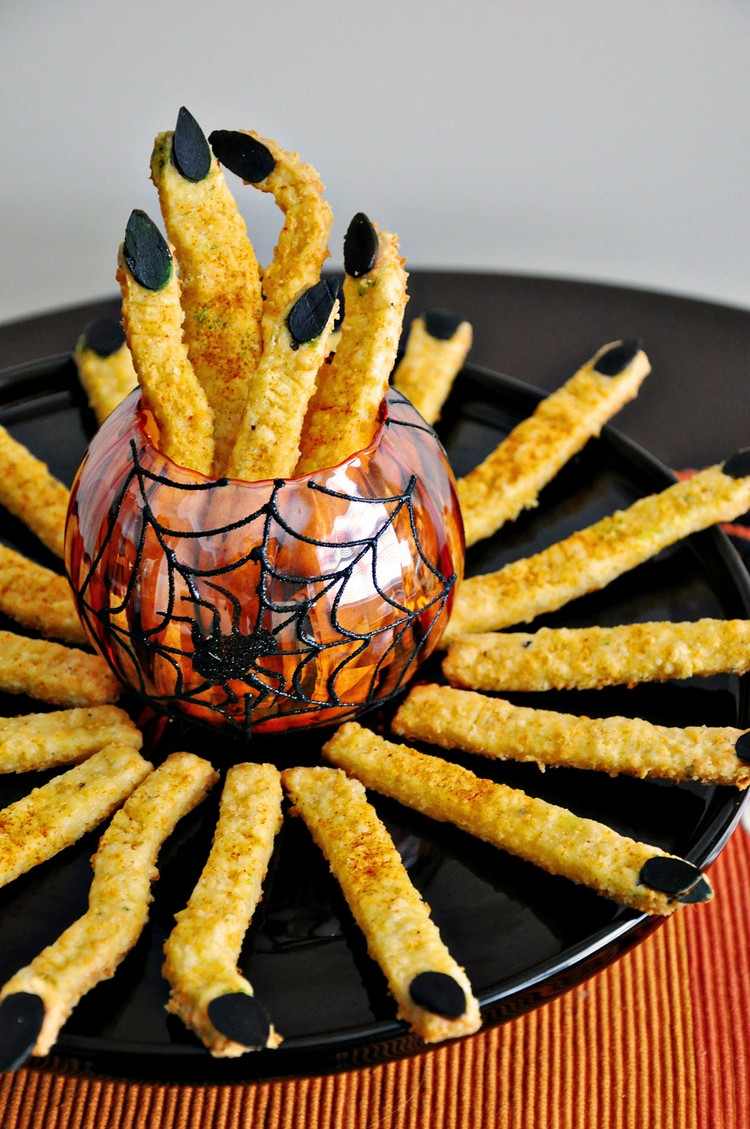 Receitas de salgadinhos de Halloween