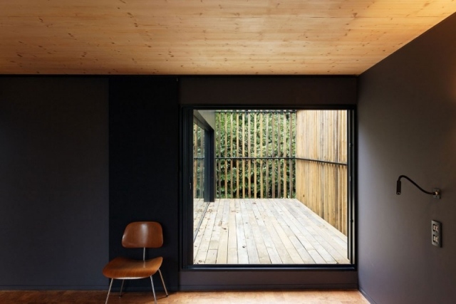 madeira de design simples domina ideias de conforto e aconchego