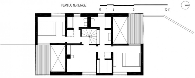 Projeto de arquitetura de casa, esboço, idéias de design de arquitetos