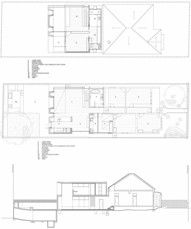 Projeto de construção um plano de construção de planta baixa de volume