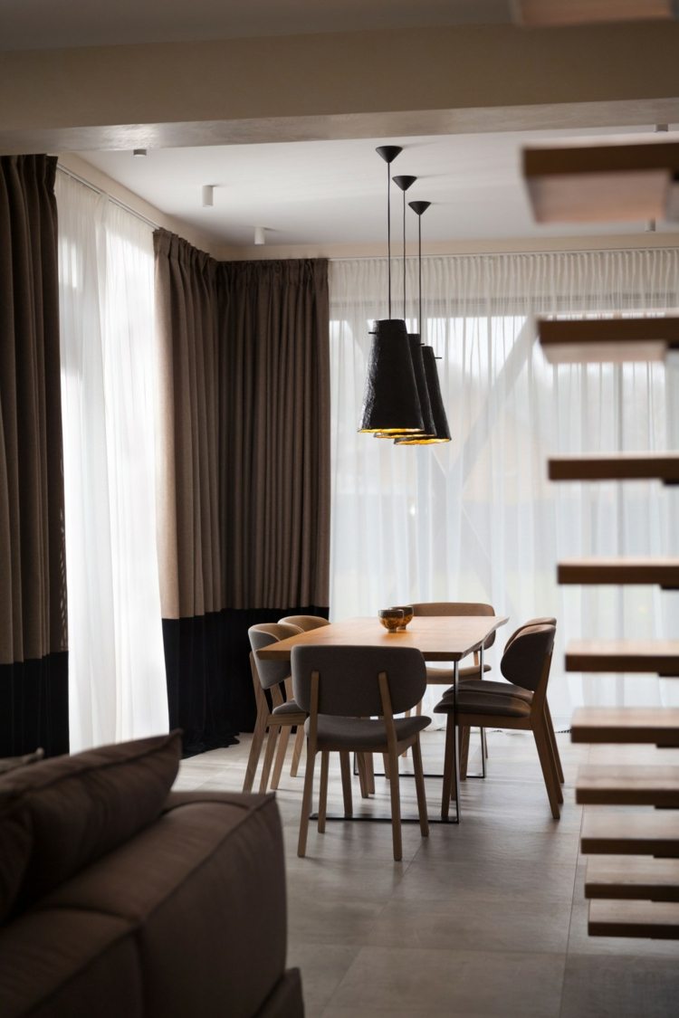 decoração da casa prateleira para decoração da sala de jantar luzes pendentes