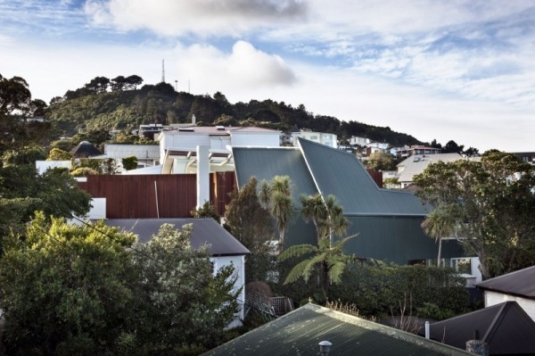 Arquitetura moderna de casas da Nova Zelândia
