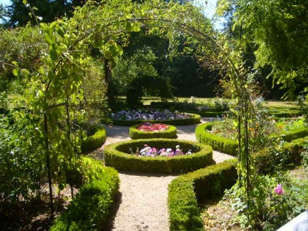 Pérgola -Romântica -plantas -flores