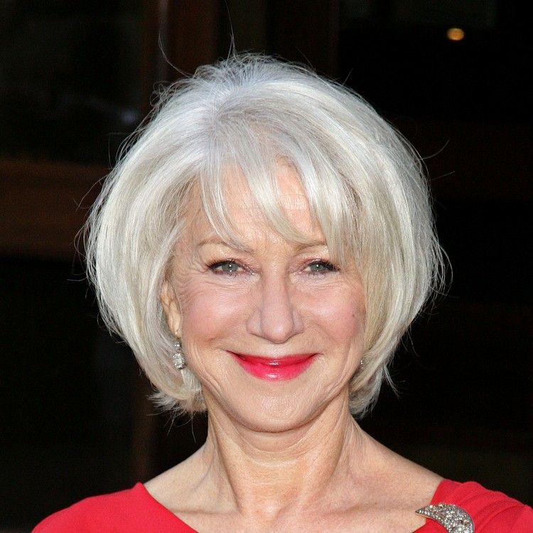 Helen Mirren Hairstyles 2011 bob curto com franja