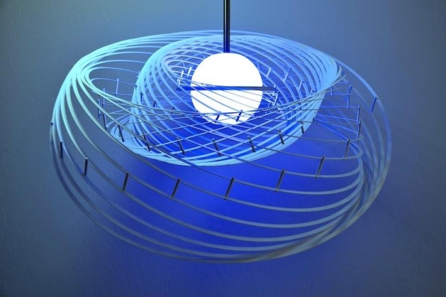 heliocêntrico sistema heliocêntrico luz pendente projetada por bartek studio