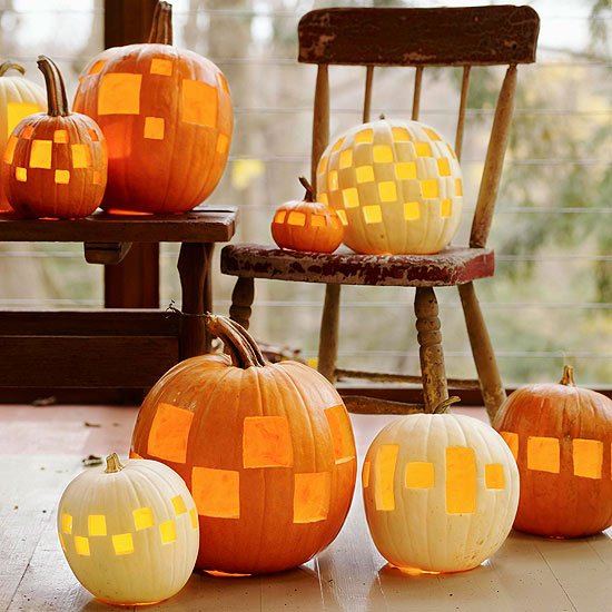 Jack o lantern carving pattern - alegre decoração - jardim varanda - outono