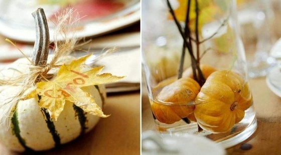 Faça suas próprias decorações de mesa