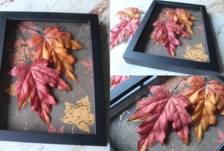 autumn-decoration-natural-materials-autumn-leaves-picture-frames-schwary-gold-deco
