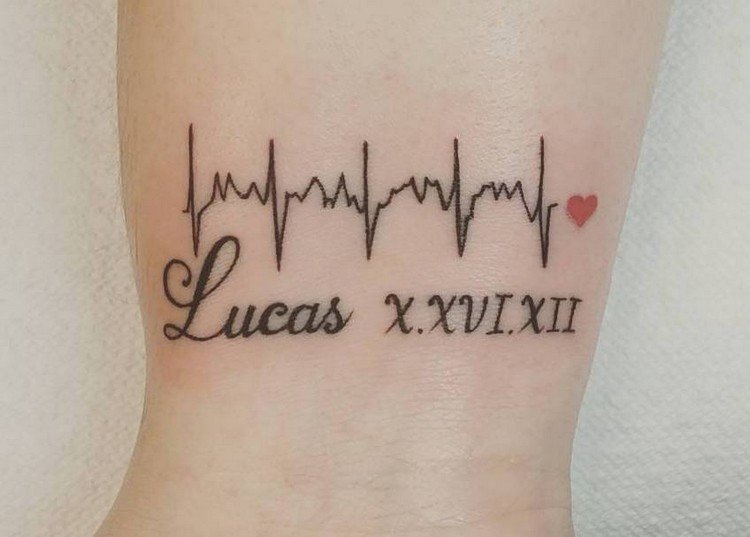 tattoo-heartbeat-ideas-tattoos-names-kids-date