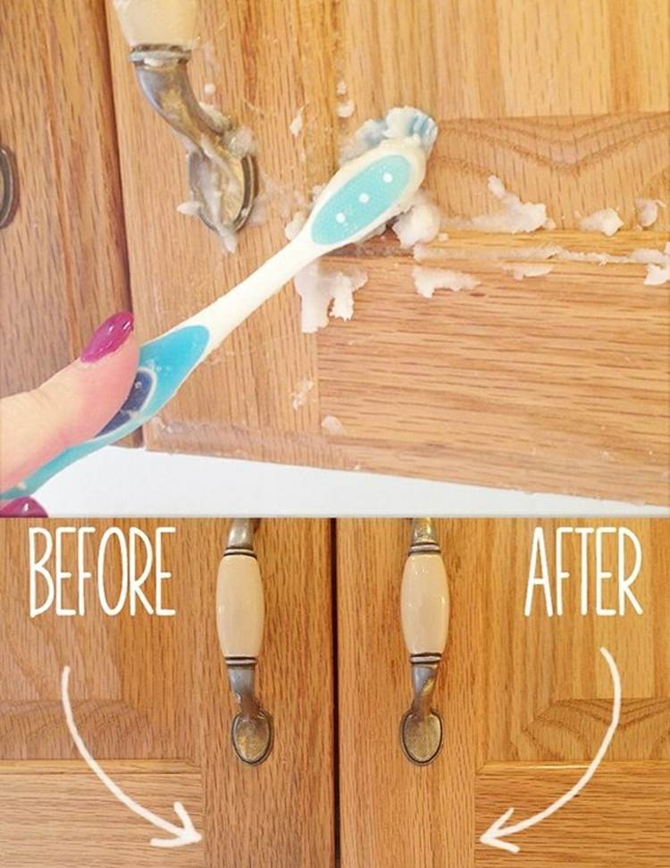 casa-dicas-limpeza-armário-removendo-sujeira-alças-escova de dentes