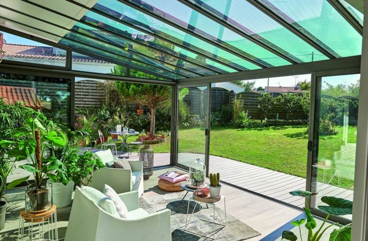 dicas de jardim de inverno alumínio-plantas-verão-inverno-aquecimento