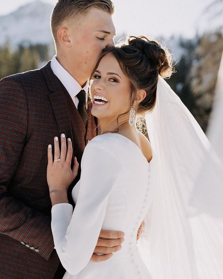 Pãezinhos altos soltos para um casamento