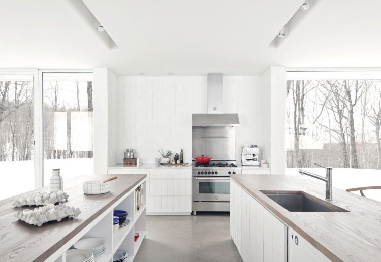 bancada de madeira-cozinha-moderna-clara-madeira-branca-frentes-cozinha ilha