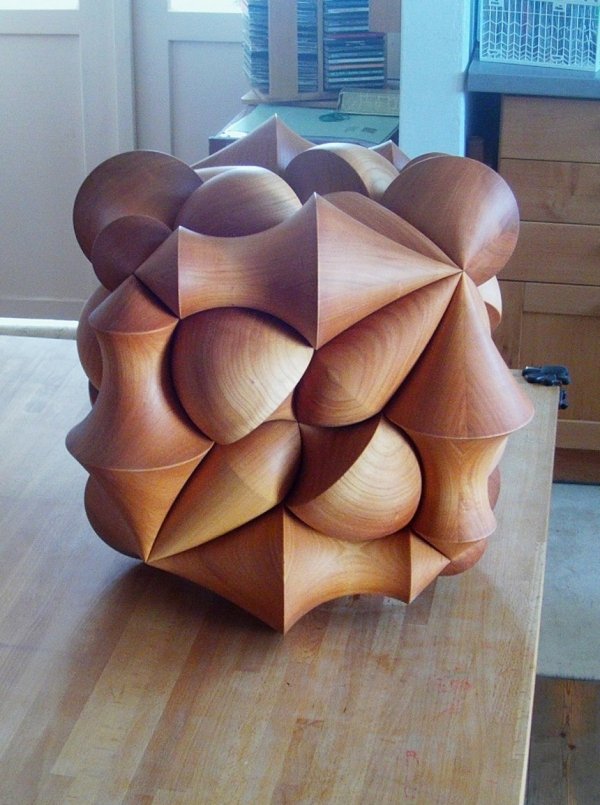 Arte moderna do torneamento de madeira Kirtsch