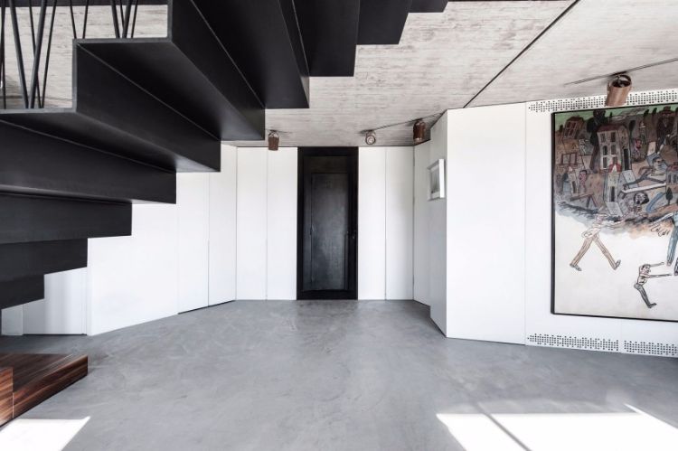 minimalista-escadas-branco-concreto-design-moderno-combinar