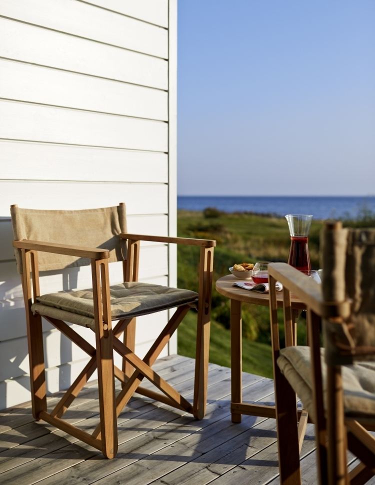 madeira-jardim-móveis-cadeiras dobráveis-Skargaarden-férias-mar-jardim-terraço-café da manhã