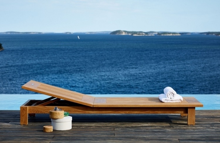 madeira-jardim-móveis-espreguiçadeira-madeira-maciça-férias-mar-ilha-relaxar-azul