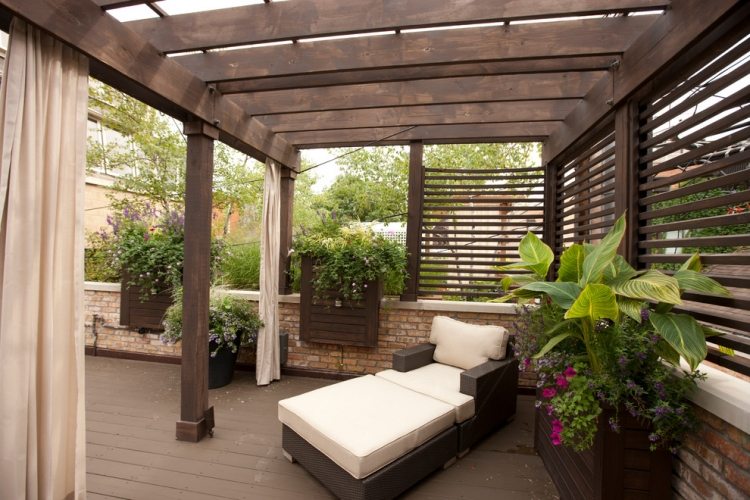 wood-pergola-terrace-semi-free-standing-rattan-relax-poltrona-banquinho