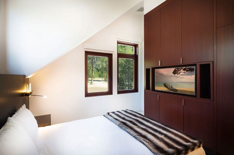 móveis de madeira-quarto-guarda-roupa embutido-tv