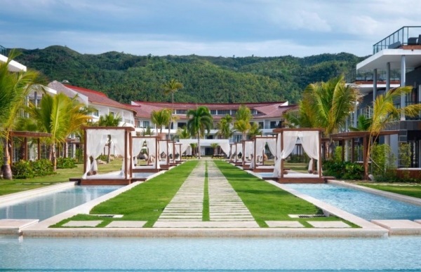 Sublime Samana vilas de férias massagem spa pavilhões piscina