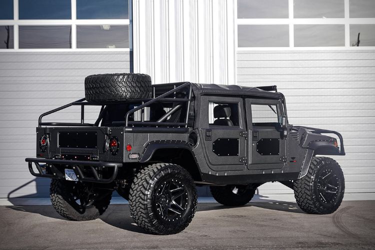 hummer h1 militar suv veículo militar mil spec auto versão retrovisor preto