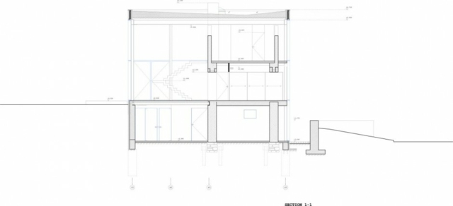 arquitetura minimalista moderna de dois andares