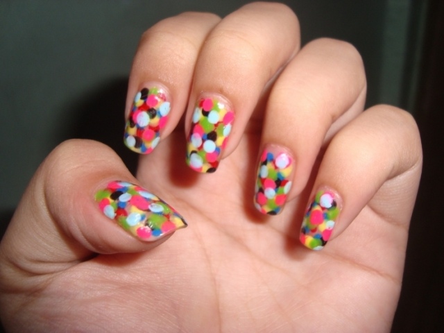 coloridas-unhas-engraçadas-unhas-arte-ideias-respingos-de-cor-coloridas-diy-ideias