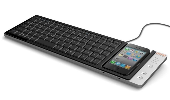Ideia de presente modelo de carregamento de teclado omnio-wow de alta tecnologia iPhone