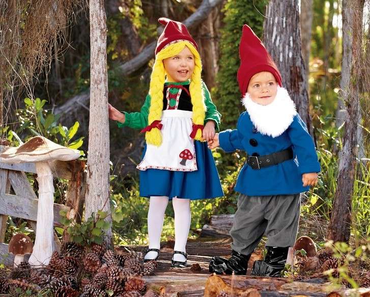 Fantasias de carnaval-crianças-engraçadas-anãs-irmãos-menino-menina