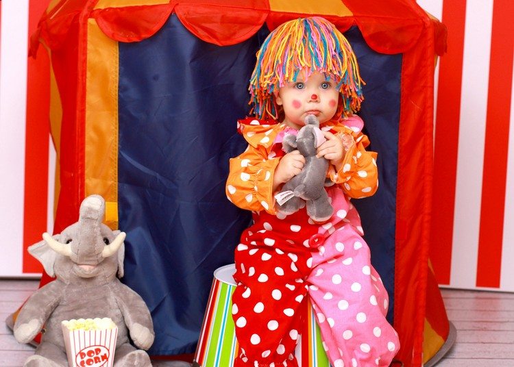 Fantasias de carnaval-crianças-palhaço-bebê-doce-ideia