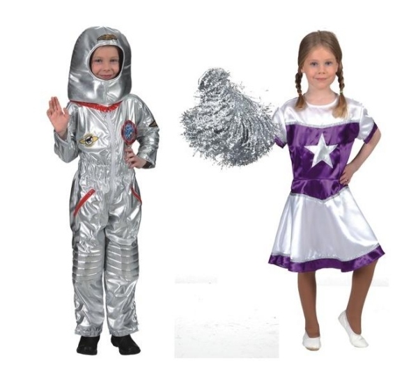 cosmonauta majorette meninas roupas carnaval ideias
