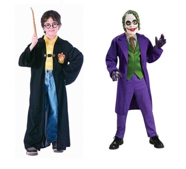 Idéias de fantasias infantis Carnaval Harry Potter Jocker horror mask