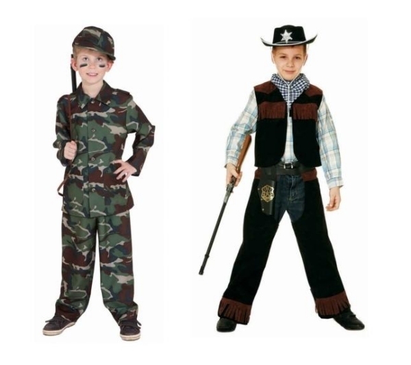 fantasia de camuflagem militar festa de carnaval de cowboy menino