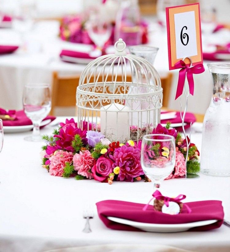 verão-casamento-mesa-decoração-rosa-violeta-coroa de flores