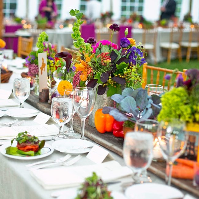 Exemplos de celebração fotos mesa casamento verão mesa decoração