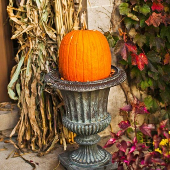 Ladrilhos de pedra de outono para decoração de jardim