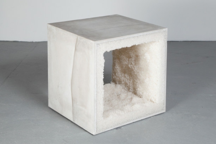 móveis de design moderno de quartzito branco