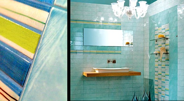Azulejos de banheiro - design italiano