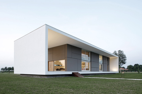 Arquitetura de casa italiana - minimalista
